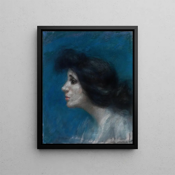 Mme Patrick Campbell - Alice Pike Barney — framed artwork on a wall