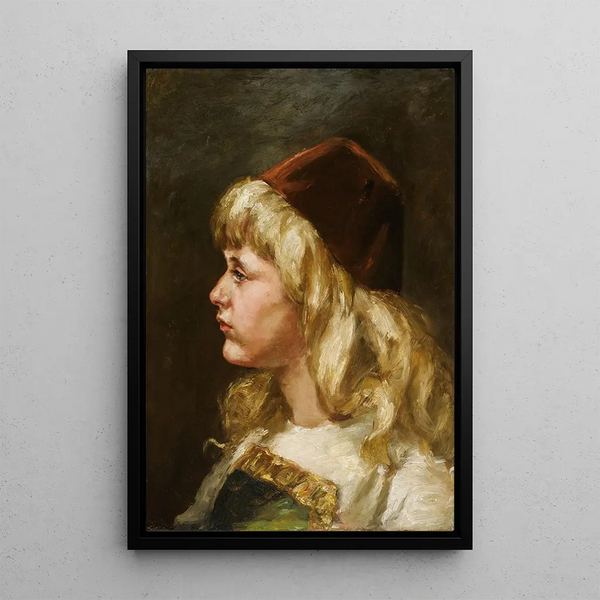 Reproduction of the painting Natalie at Seven Years Old - Alice Pike Barney