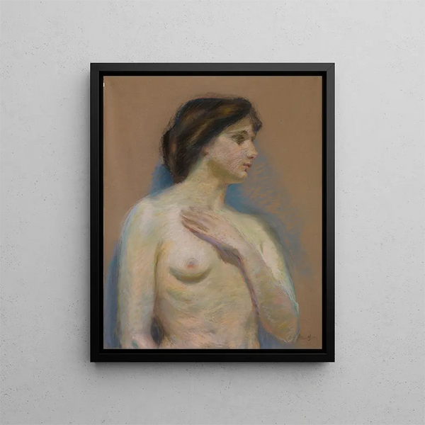 Nude - Alice Pike Barney — framed artwork on a wall