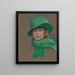 Odette Tyler Shepherd - Alice Pike Barney — framed artwork on a wall