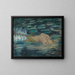 Ophelia - Alice Pike Barney — framed artwork on a wall