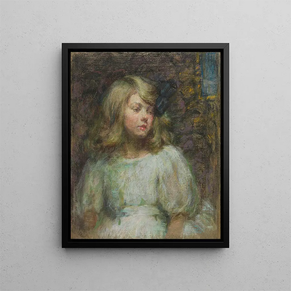 Peggy - Alice Pike Barney — framed artwork on a wall