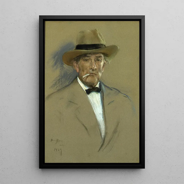 R D Shepherd - Alice Pike Barney — framed artwork on a wall