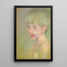 Rayon de soleil - Alice Pike Barney — framed artwork on a wall