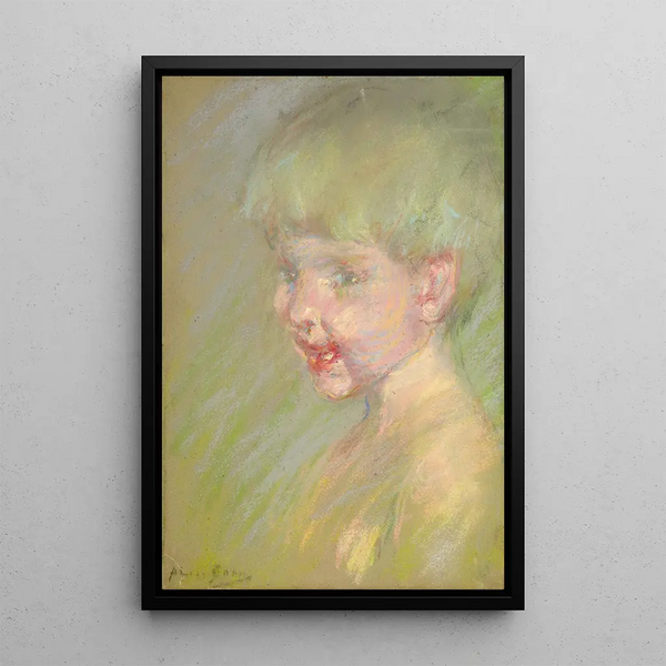 Rayon de soleil - Alice Pike Barney — framed artwork on a wall