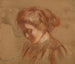 Study with Red Pencil - Alice Pike Barney — artwork view