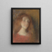 Reverie - Alice Pike Barney — framed artwork on a wall