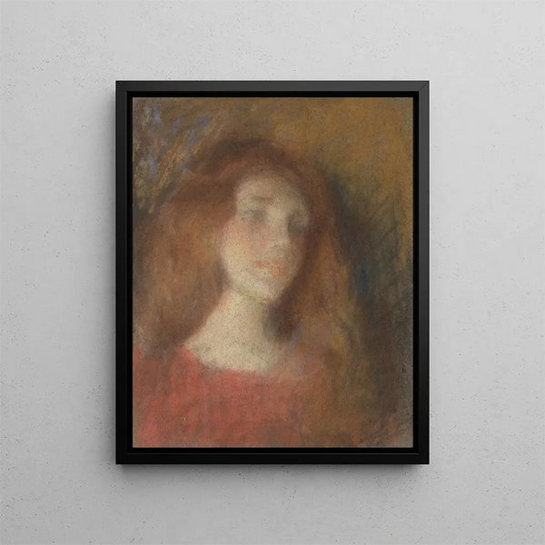 Reverie - Alice Pike Barney — framed artwork on a wall