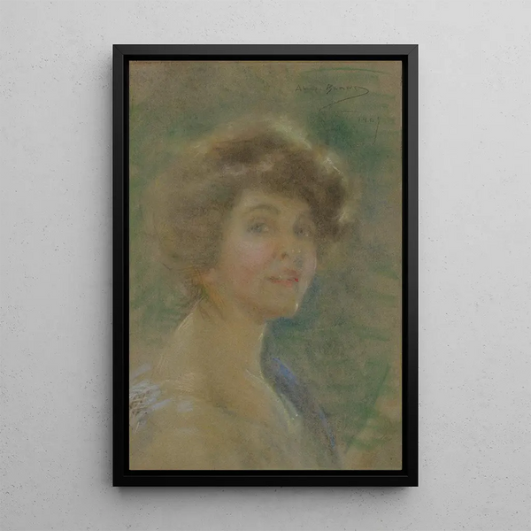 Reproduction of the painting Self-portrait - Alice Pike Barney