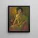 Seville to Montmartre - Alice Pike Barney — framed artwork on a wall