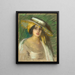 Fantasy Spanish Painting III - Alice Pike Barney — framed artwork on a wall
