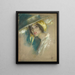 Fantasy Spanish Painting I - Alice Pike Barney — framed artwork on a wall