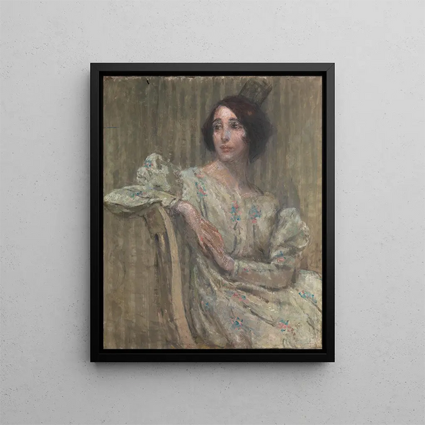 Señorita espagnole - Alice Pike Barney — framed artwork on a wall