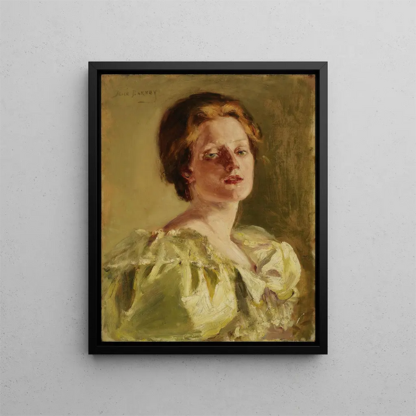 Study at Auburn - Alice Pike Barney — framed artwork on a wall