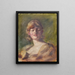 Study of the Head - Alice Pike Barney — framed artwork on a wall