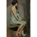 Reproduction of the painting Study of a seated woman - Alice Pike Barney