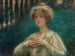 Forest Background Painting - Alice Pike Barney — artwork view