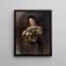 La bouilloire en laiton - Alice Pike Barney — framed artwork on a wall