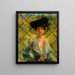 The Chatelaine - Alice Pike Barney — framed artwork on a wall