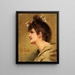 La fossette - Alice Pike Barney — framed artwork on a wall