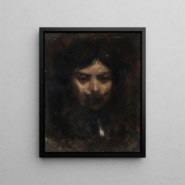 The Musketeer - Alice Pike Barney — framed artwork on a wall