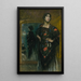 The Spanish Shawl - Alice Pike Barney — framed artwork on a wall