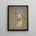 The visitor Mme Richard P. McCullough - Alice Pike Barney — framed artwork on a wall