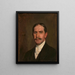 The White Stock - Alice Pike Barney — framed artwork on a wall