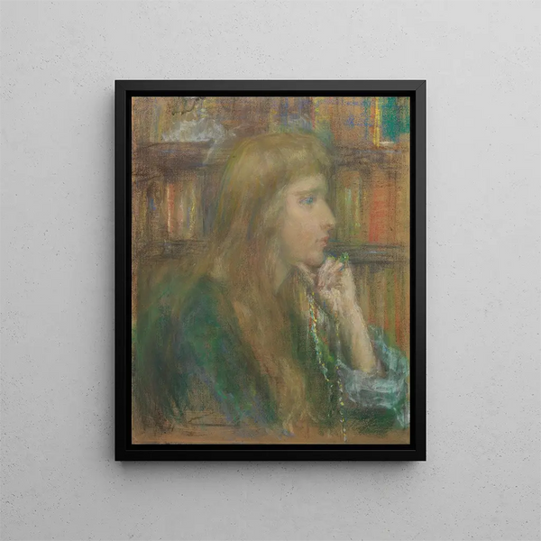 L'écrivaine Natalie Clifford Barney - Alice Pike Barney — framed artwork on a wall