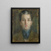 The Young Diplomat - Alice Pike Barney — framed artwork on a wall