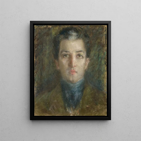 The Young Diplomat - Alice Pike Barney — framed artwork on a wall