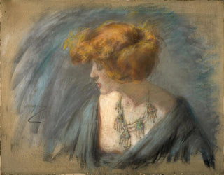 Hair of Titian - Alice Pike Barney — artwork view