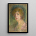 Untitled Painting - Alice Pike Barney — framed artwork on a wall