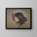Vamp de 1900 - Alice Pike Barney — framed artwork on a wall