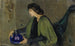 Woman and Peacock - Alice Pike Barney — artwork view