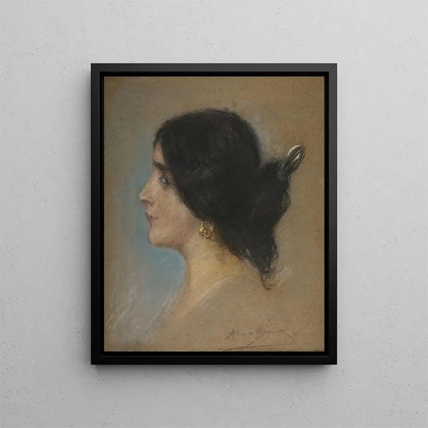 Gitans - Alice Pike Barney — framed artwork on a wall