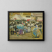 Montmartre Painting - Alice Schille — framed artwork on a wall
