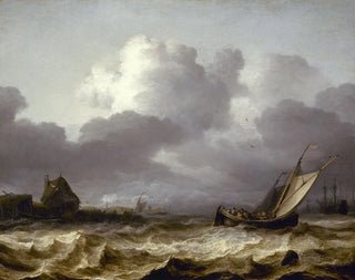 L'orage - Allaert van Everdingen — artwork view