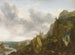 Mountain Landscape with Waterfall - Allaert van Everdingen — artwork view
