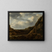 Norwegian Fjord Painting - Allaert van Everdingen — framed artwork on a wall