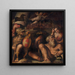 Allegory of Arezzo - Giorgio Vasari — framed artwork on a wall