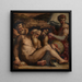 Allegory of Pescia - Giorgio Vasari — framed artwork on a wall