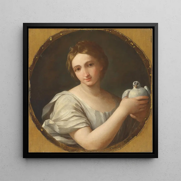 Allegory of Innocence - Giovanni Domenico Cerrini — wall display of the artwork