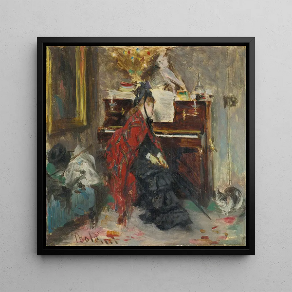 Allegory of Fortune - Dosso Dossi — framed artwork on a wall