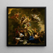 Allegory of Prudence - Luca Giordano — framed artwork on a wall