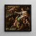 Allegory of Magnanimity - Luca Giordano — framed artwork on a wall