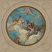 Allégories du canal de l'Ourcq, du Travail et de la Navigation - Henri Leopold Lévy — displayed in an interior