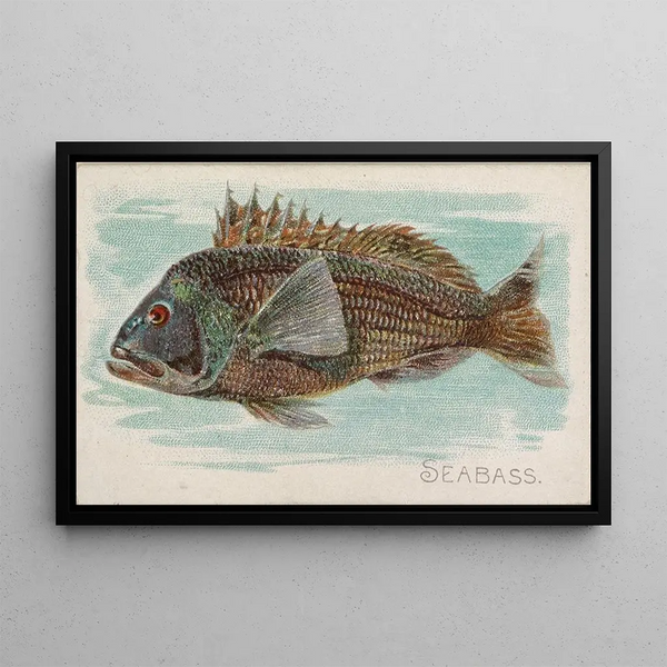 Sea Bar - Allen Ginter — framed artwork on a wall