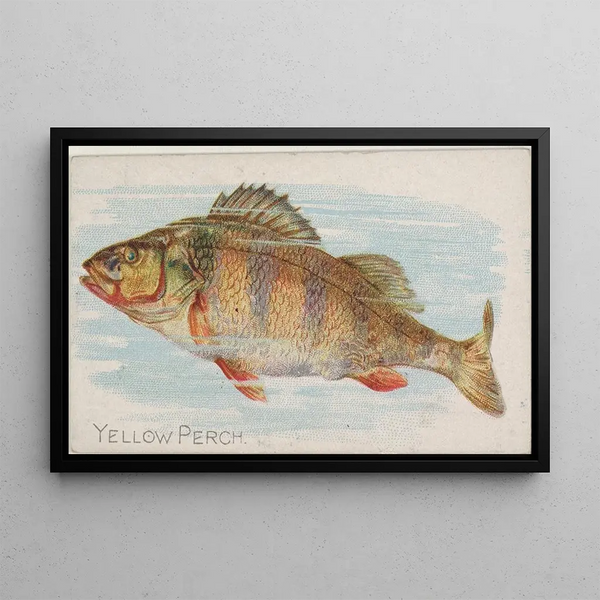 Yellow Pole Painting - Allen Ginter — framed artwork on a wall