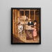 The Young Mechanic - Allen Smith — framed artwork on a wall